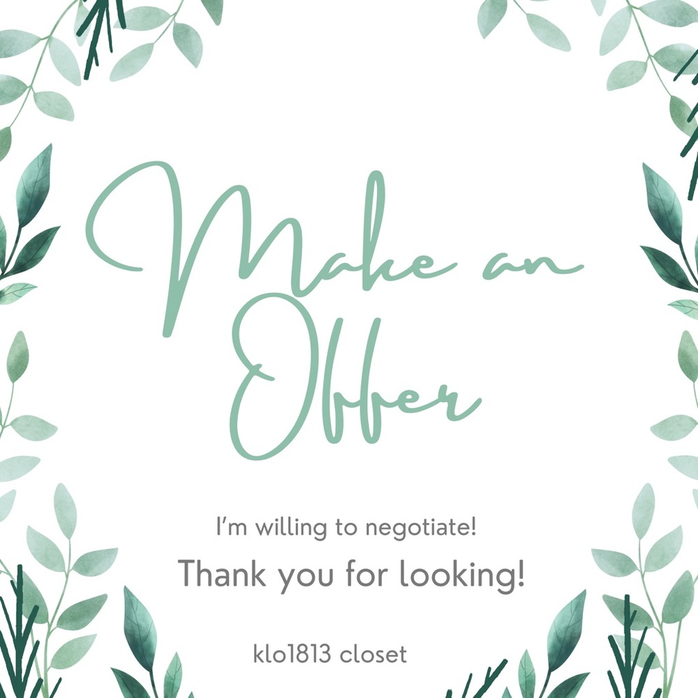 Make me an Offer!